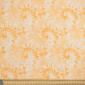 Abstract & Novelty Collection Light Orange Tie dyed Cotton Prints