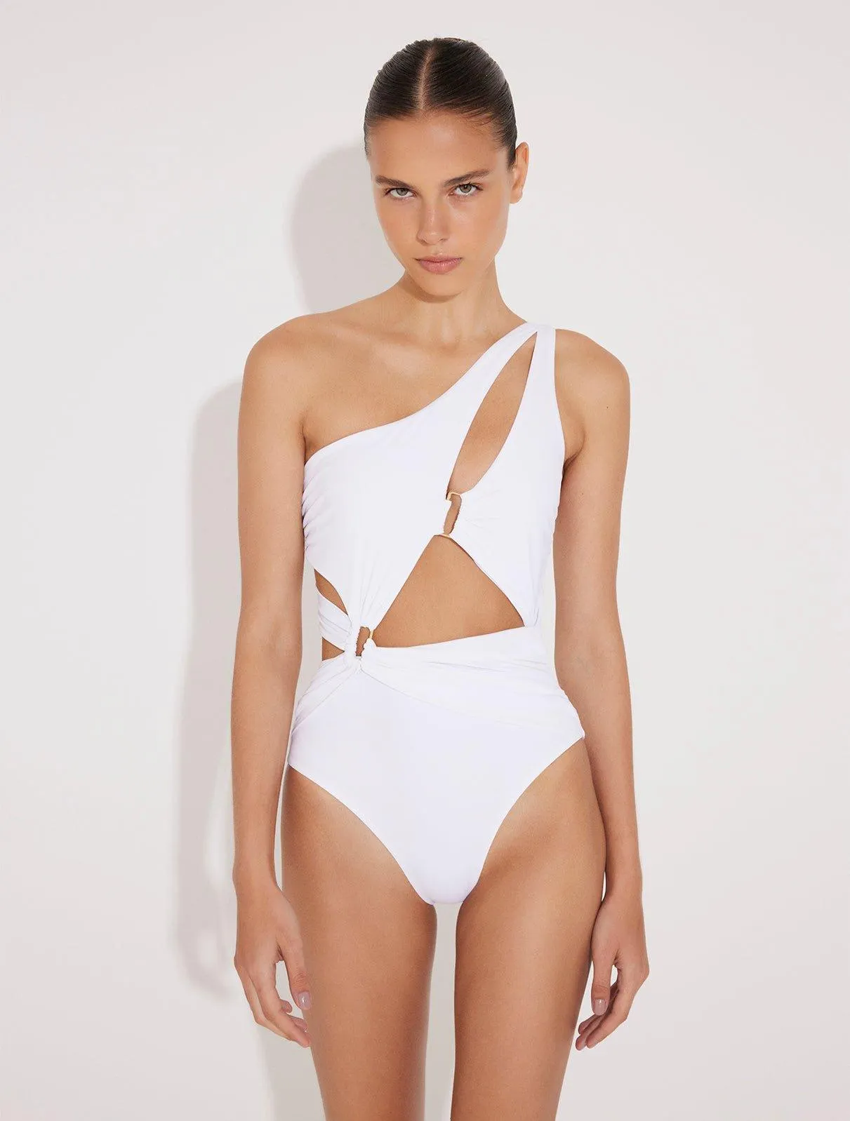 Adelina White Swimsuit