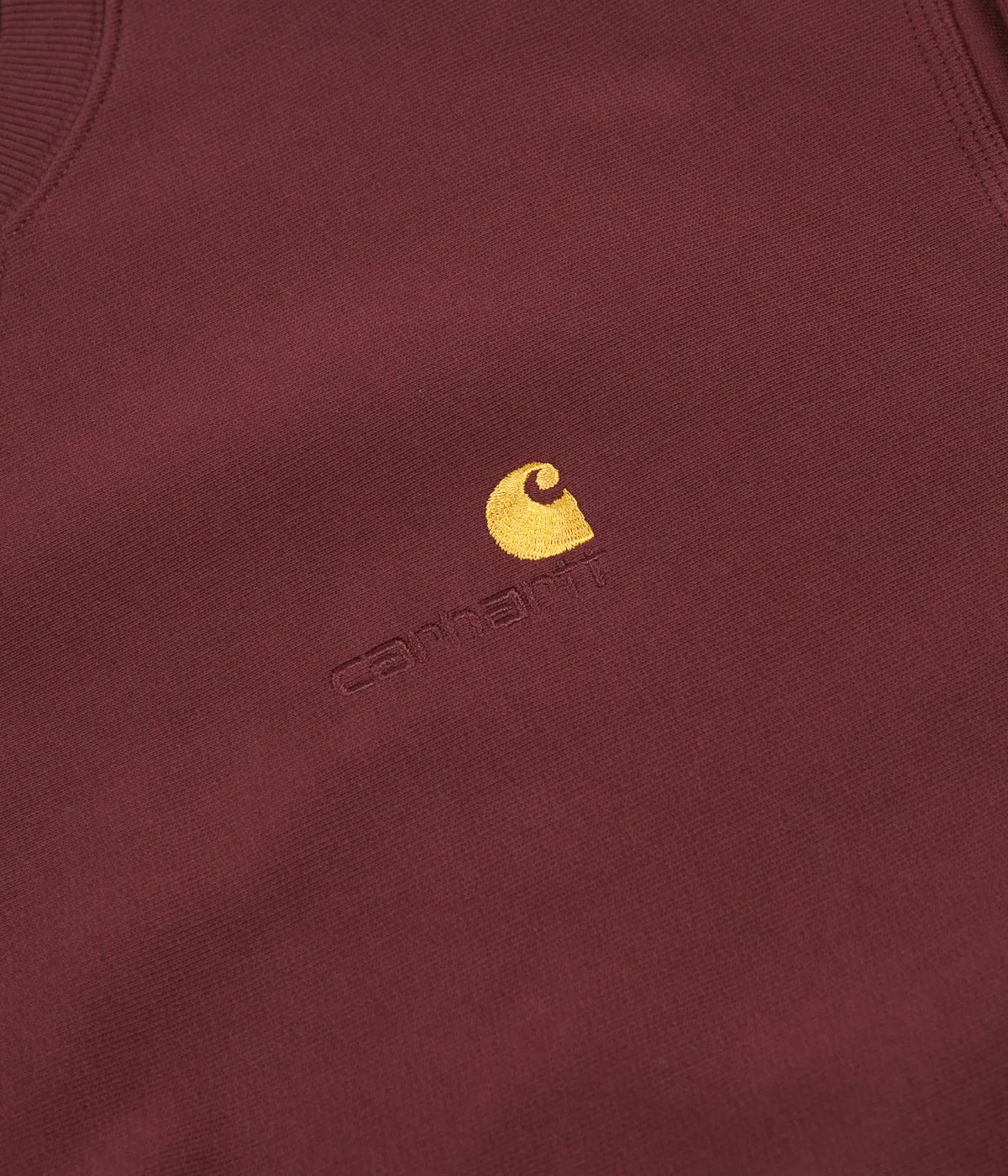 Carhartt American Script Crewneck Sweatshirt - Bordeaux