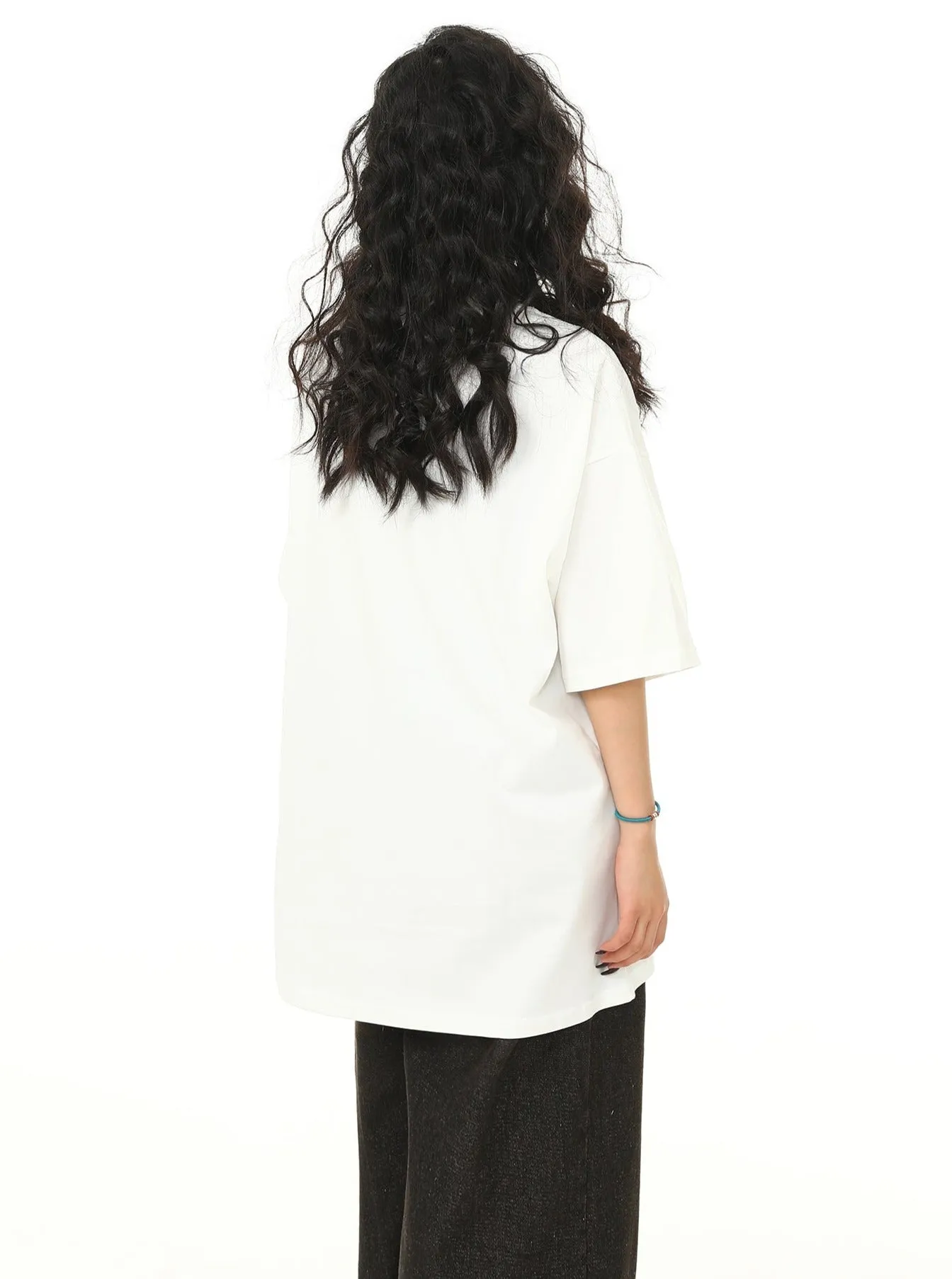 Casual Retro Print Trendy T-Shirt