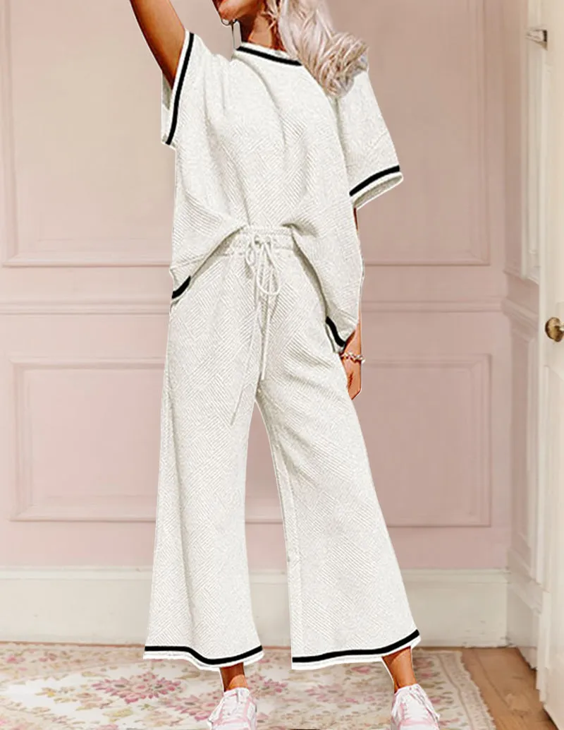 Casual Versatile Relaxed Pajama Set