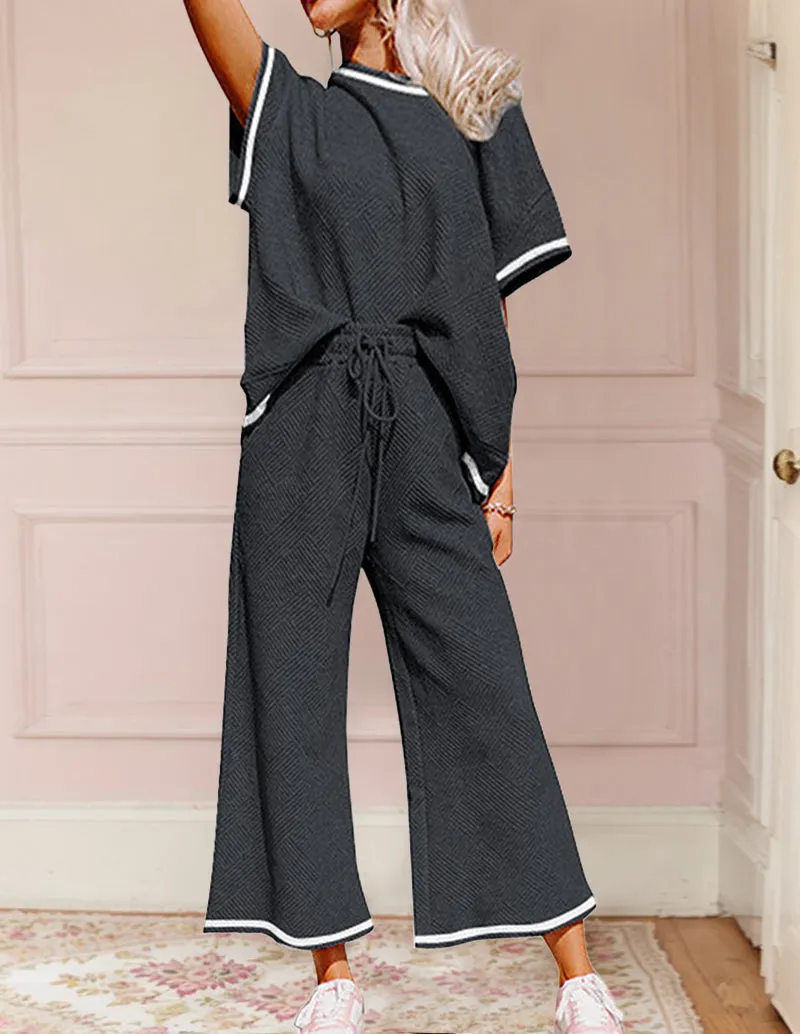 Casual Versatile Relaxed Pajama Set