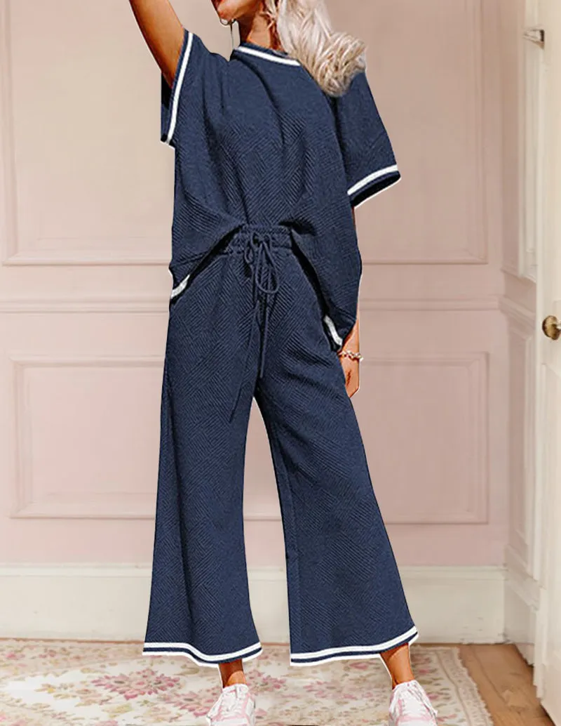Casual Versatile Relaxed Pajama Set