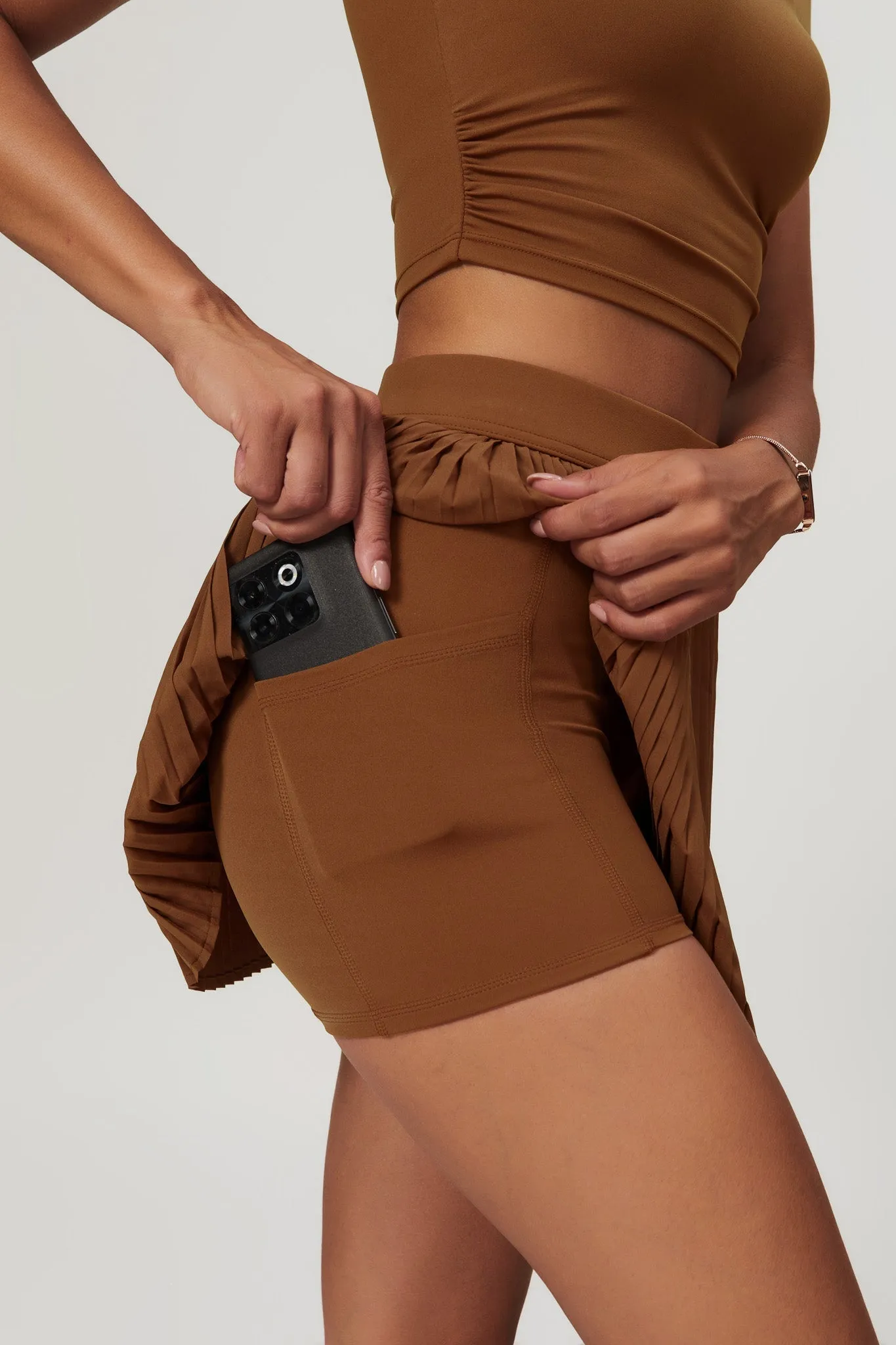 Chelsea Mini Skirt - Magenta