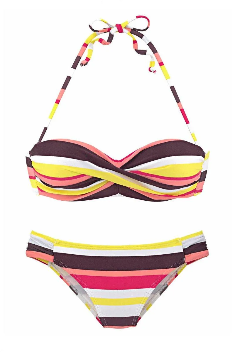 Chic Boho Push Up Bikini Set