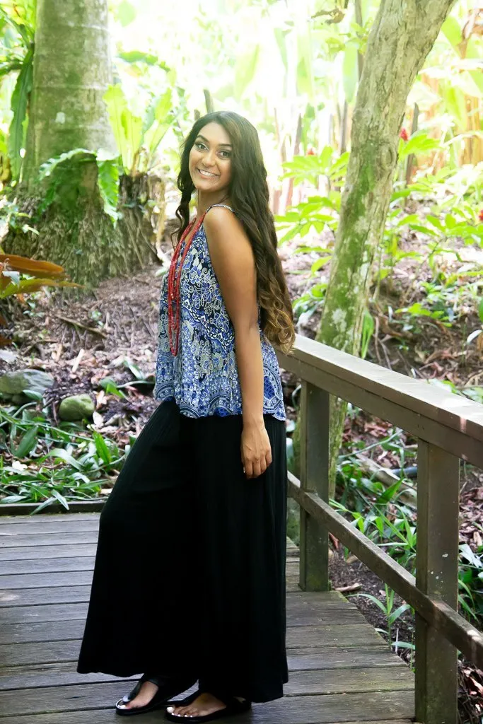 Corvinia Top - Navy