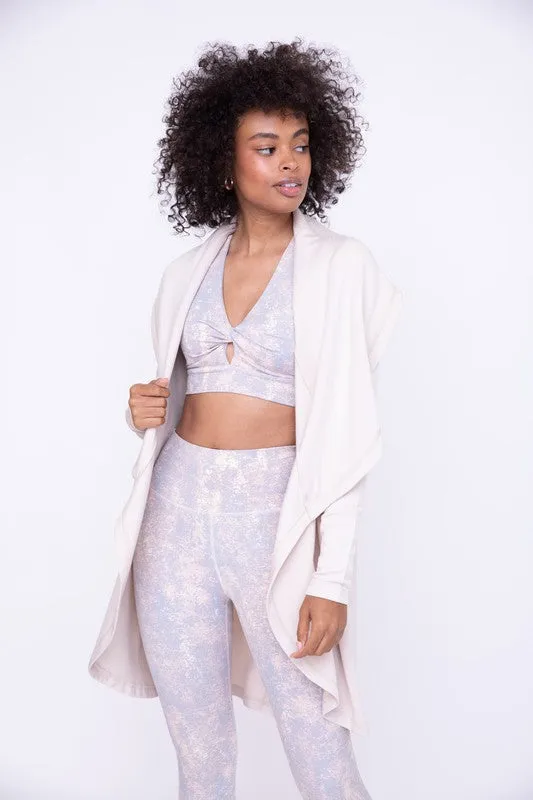 Cream Cozy Relaxed Fit Cardigan