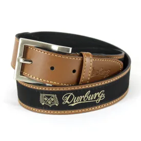 DURBURG Logo Tan Brown Belt