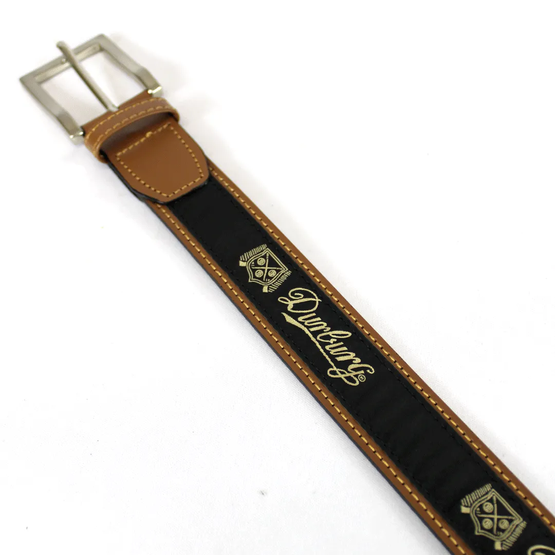 DURBURG Logo Tan Brown Belt