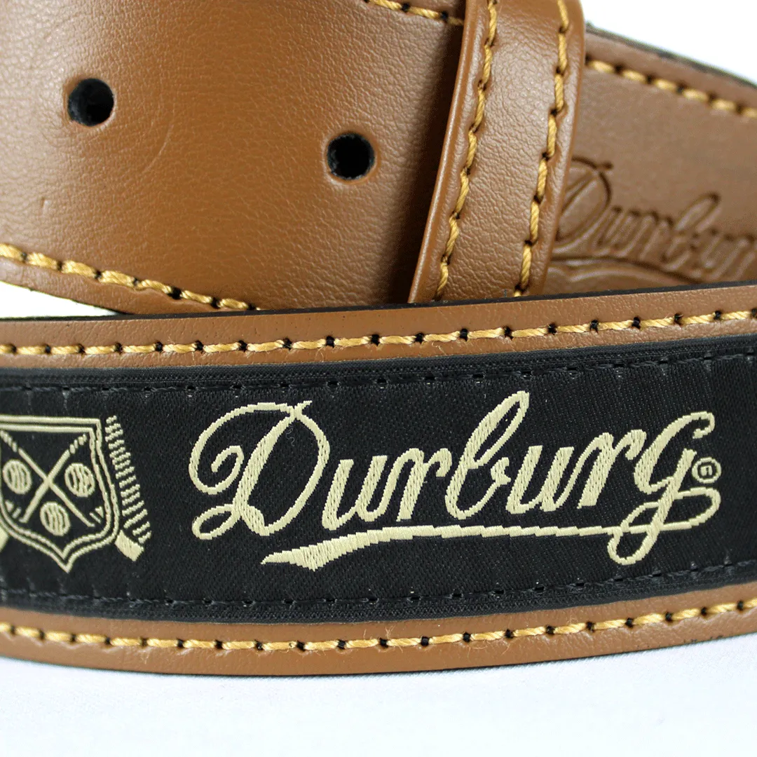 DURBURG Logo Tan Brown Belt