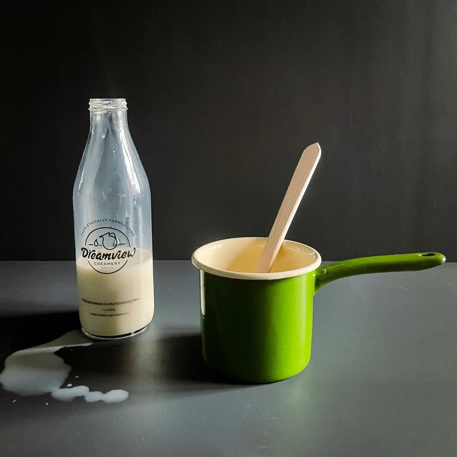 Enamel Milk Pan