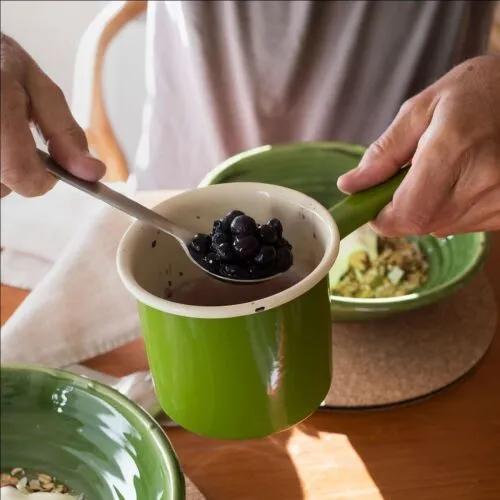 Enamel Milk Pan