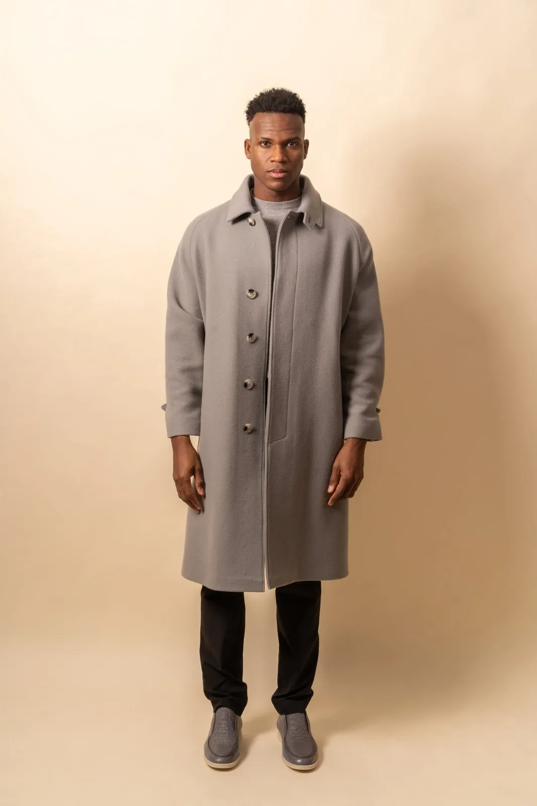 Granite Grace Overcoat