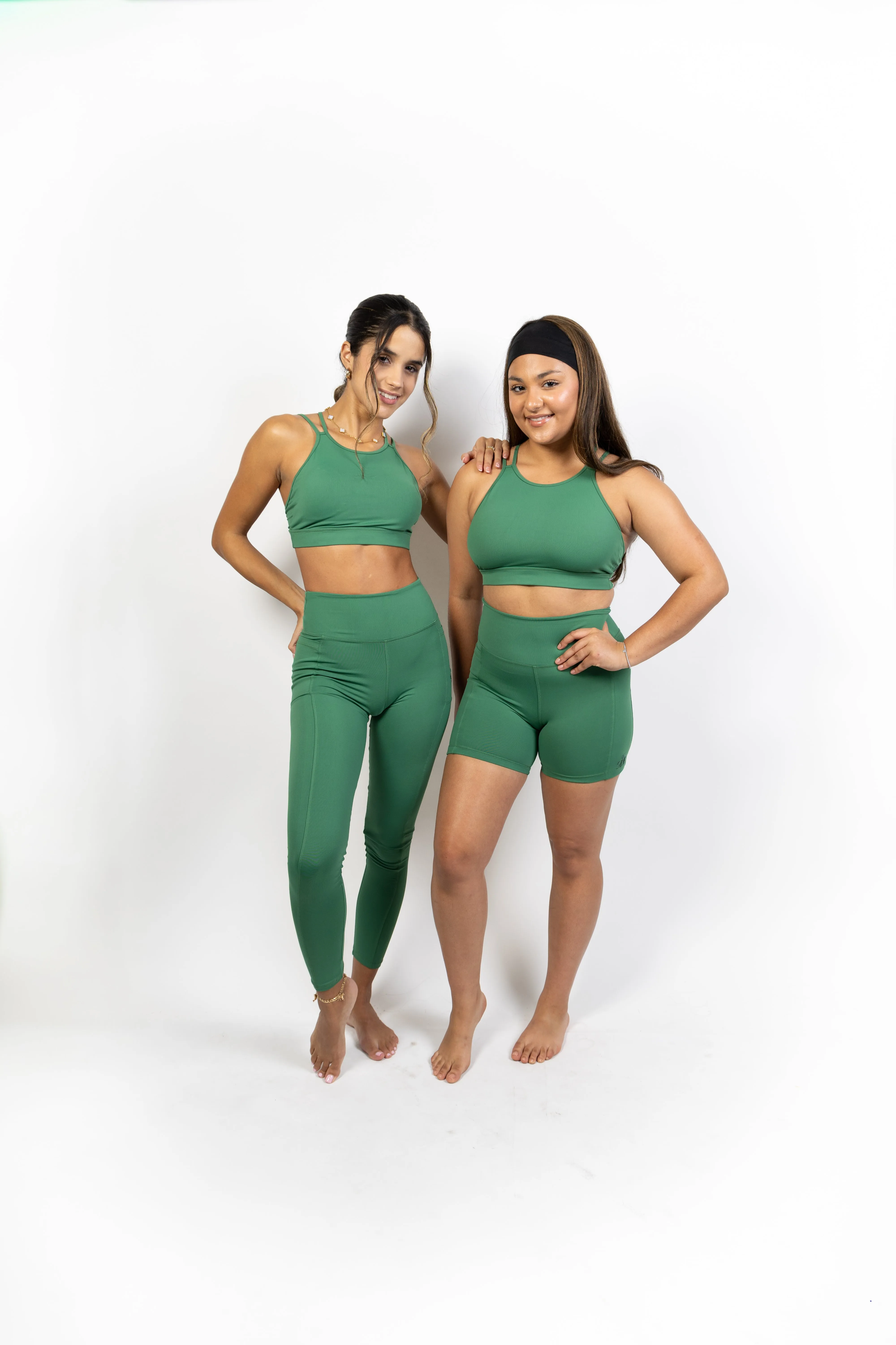Green Pocket Legging
