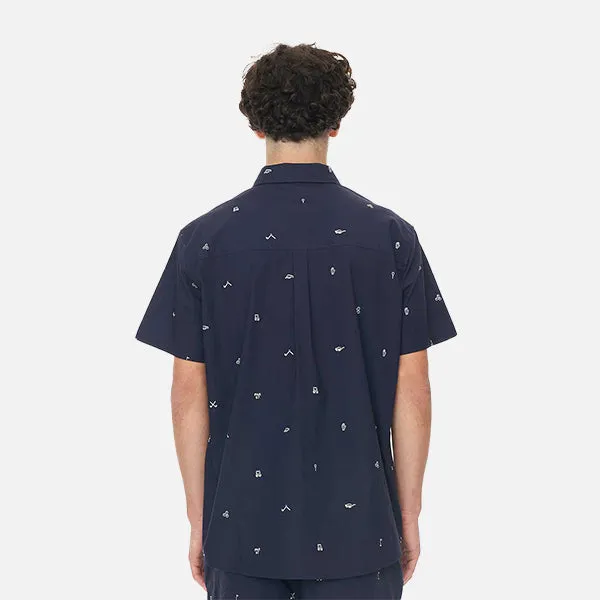 Huffer Par 97 OG Shirt - Navy