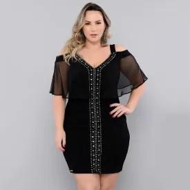 Jane's New Design Black Dress - Trendy