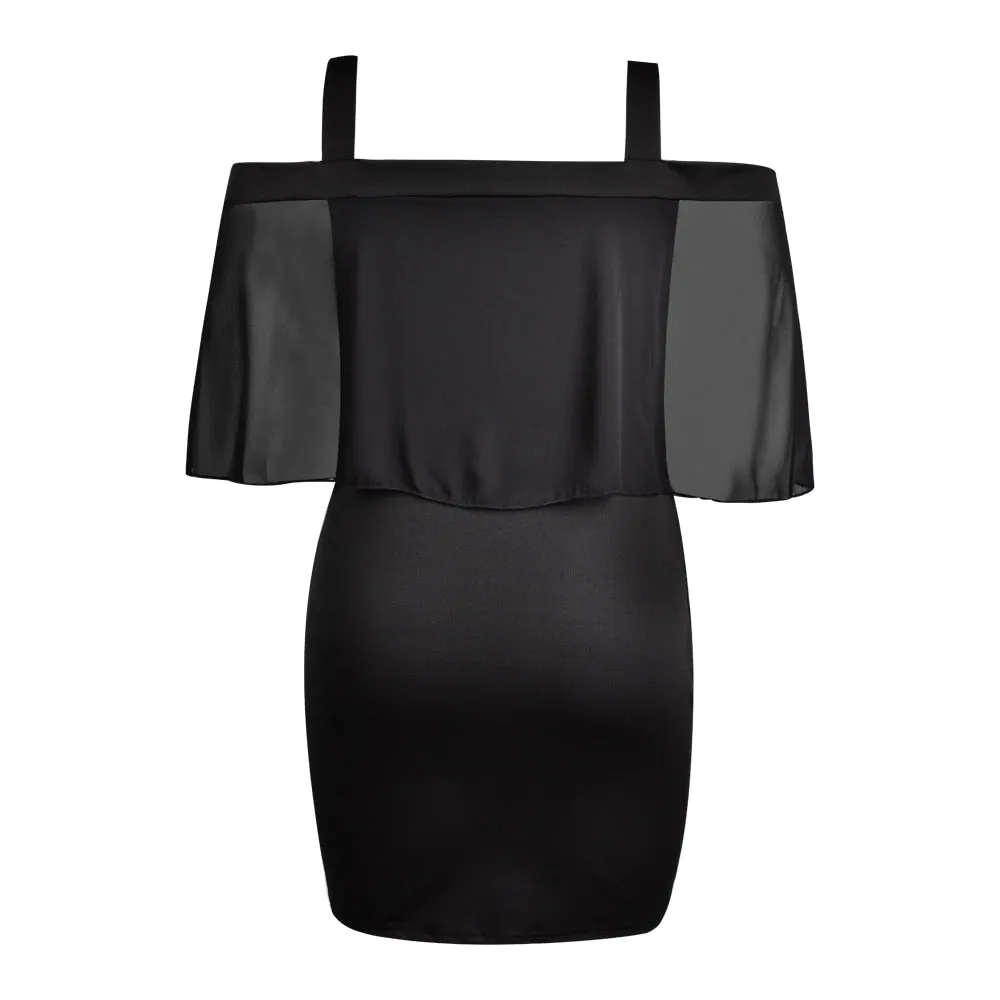 Jane's New Design Black Dress - Trendy