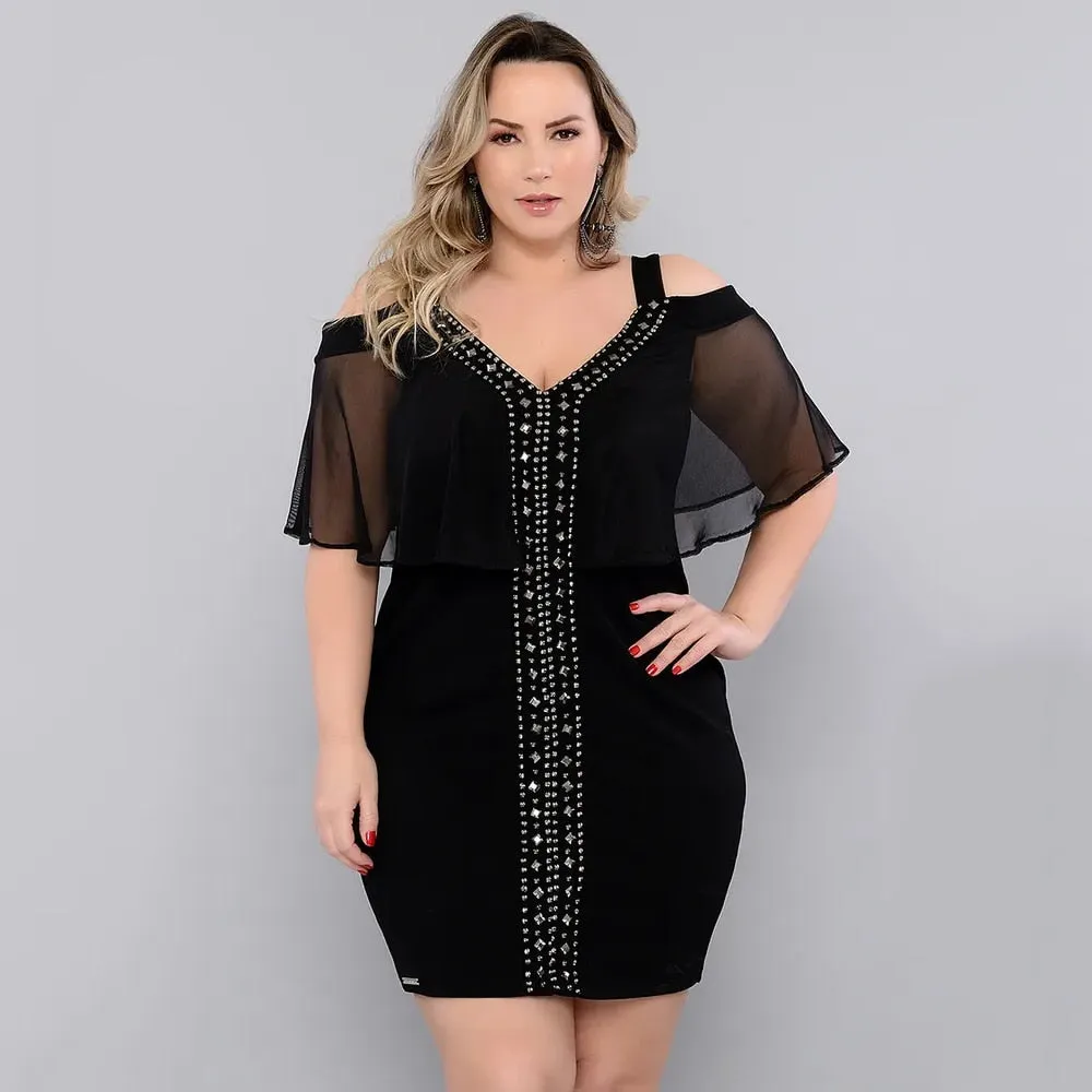 Jane's New Design Black Dress - Trendy