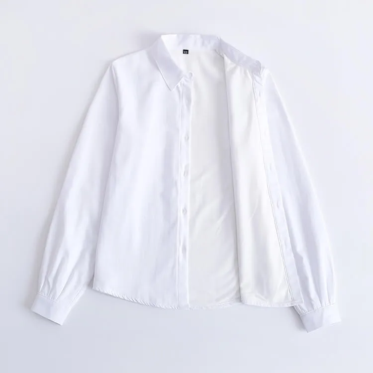 JK winter warm fleece uniform blouse