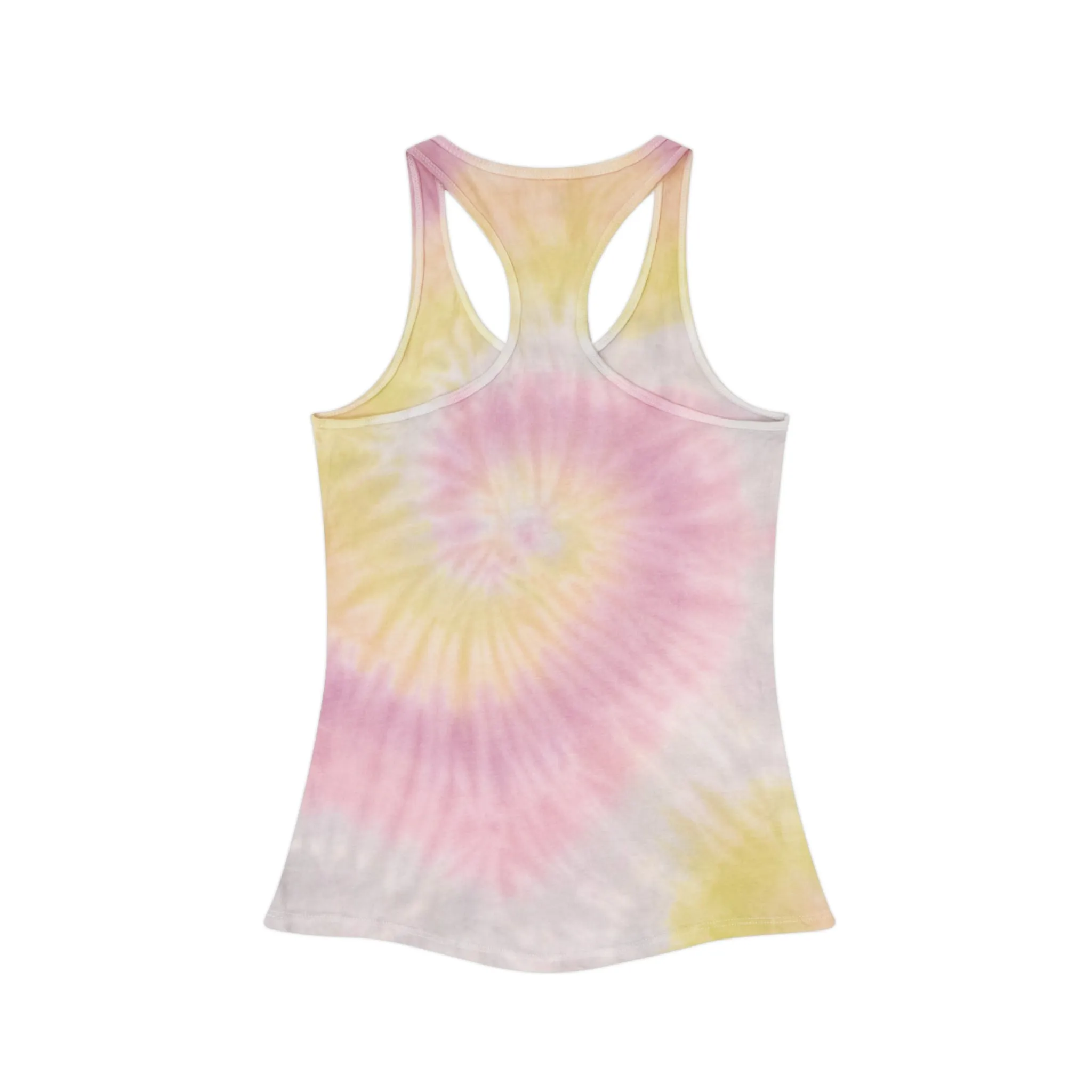 Long Road To Justice Tie Dye Racerback Tank Top