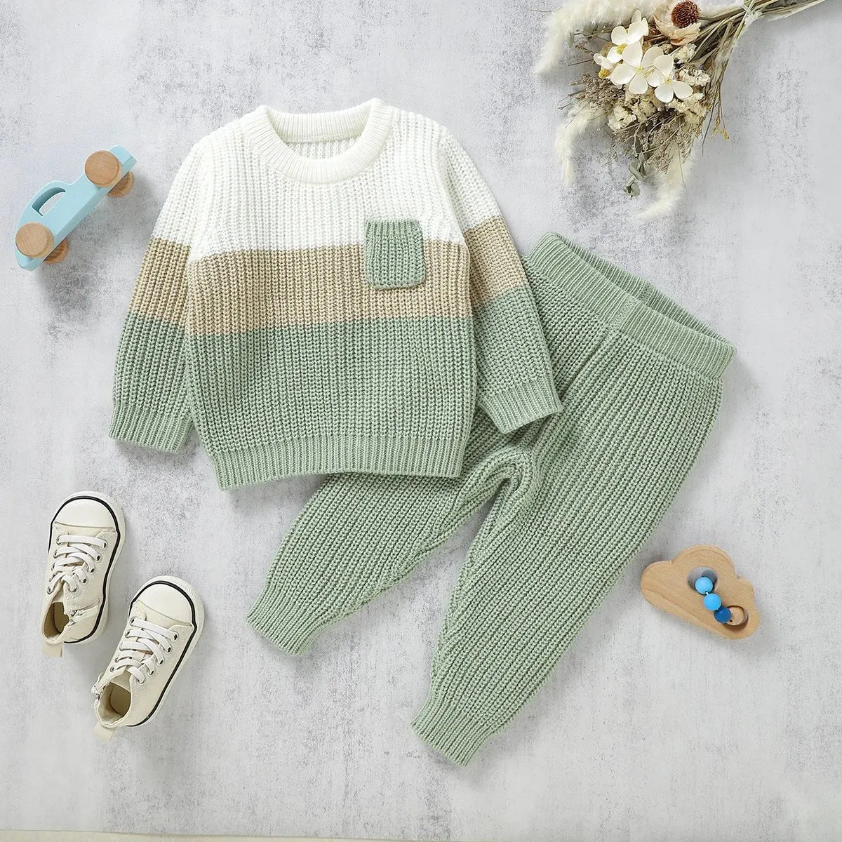 Long Sleeve Sweater Tops Pants