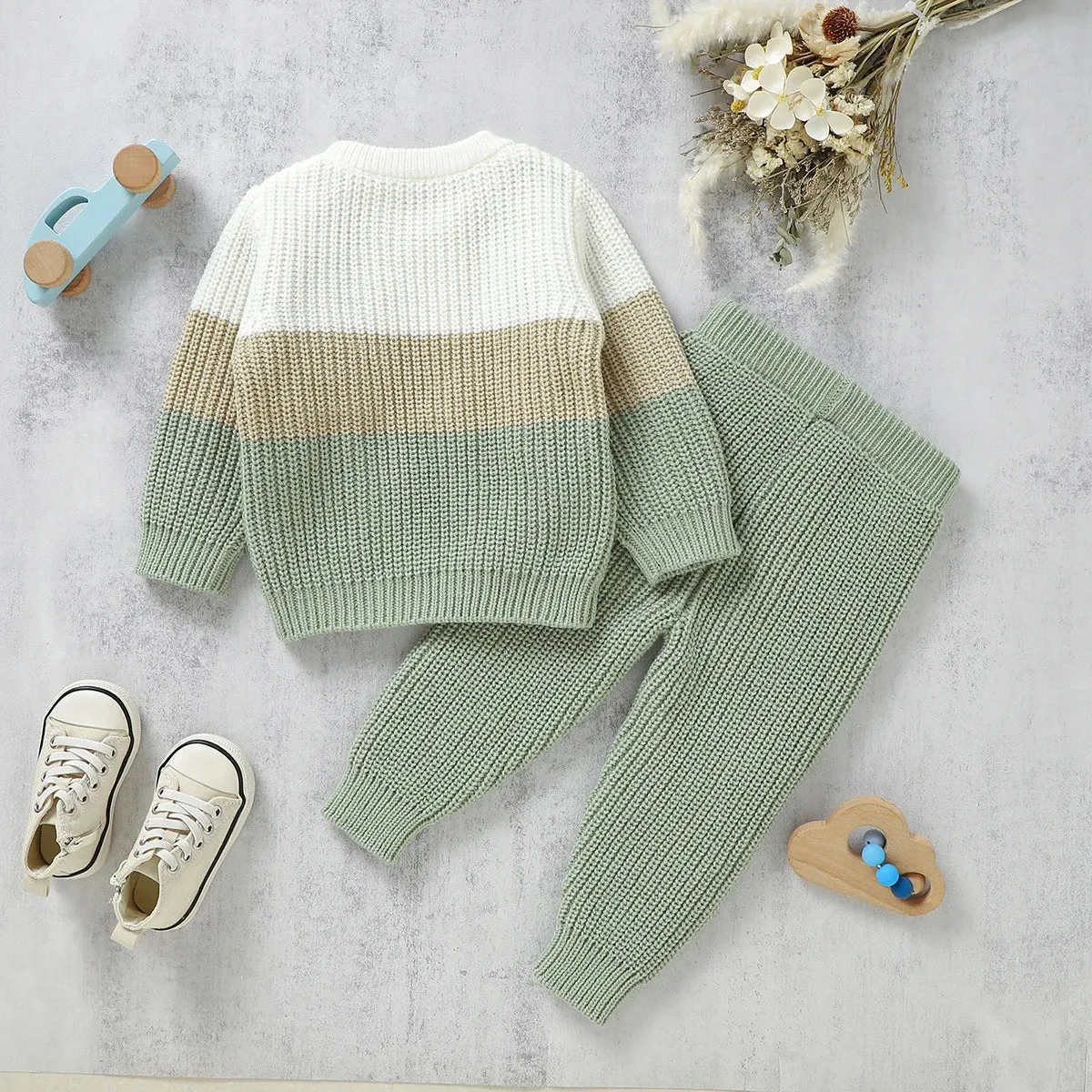 Long Sleeve Sweater Tops Pants