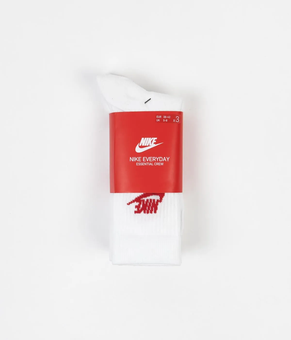 Nike Everyday Essential Crew Socks (3 Pack) - White / Multi