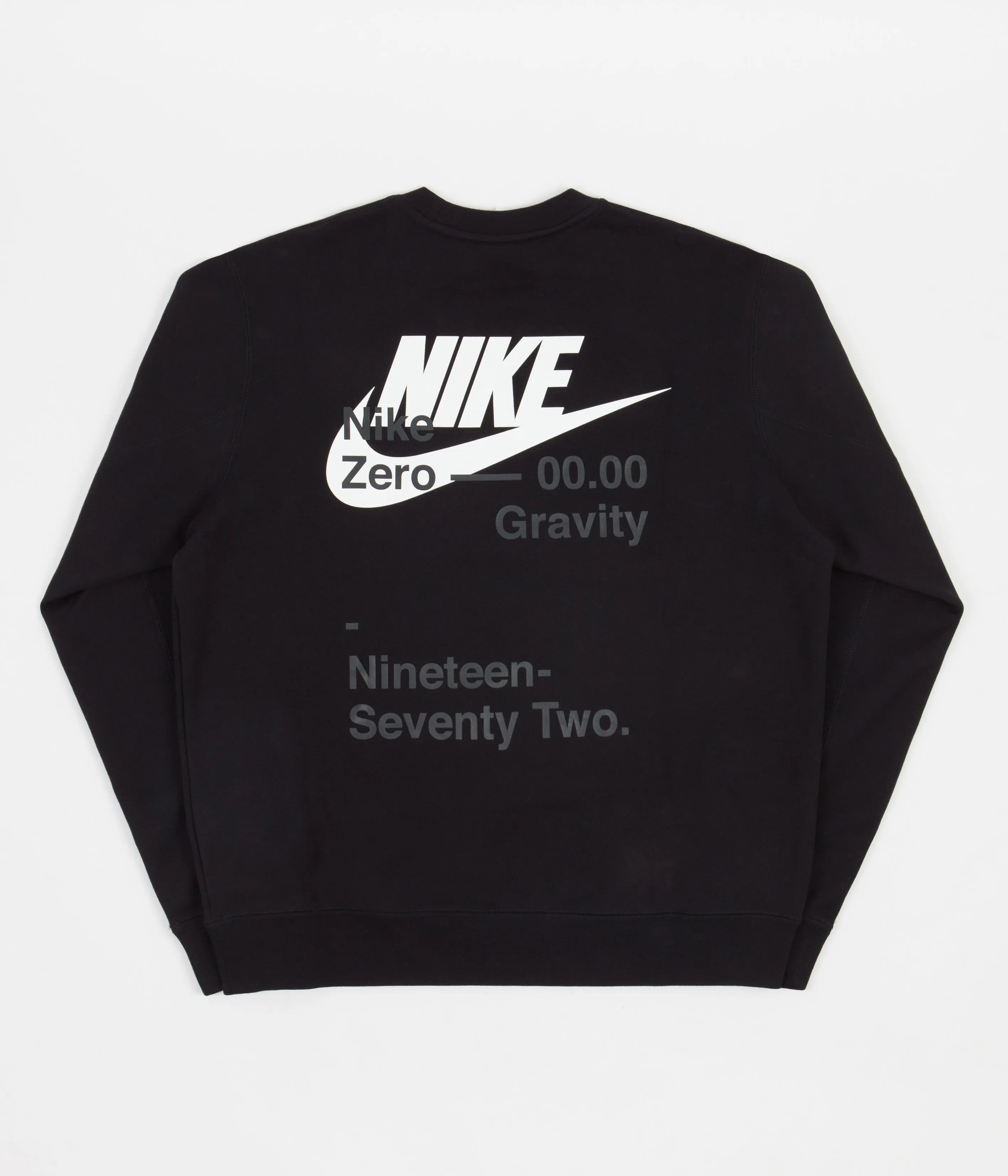 Nike Photo Crewneck Sweatshirt - Black / White