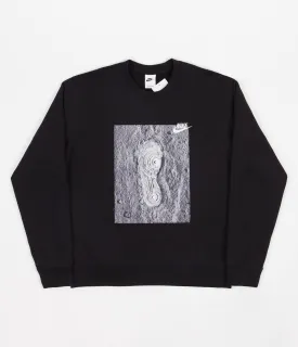 Nike Photo Crewneck Sweatshirt - Black / White