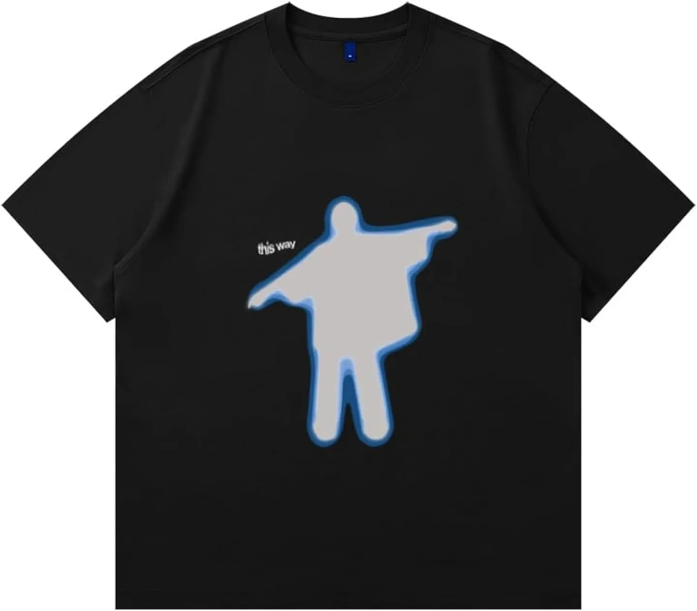 Oversized Tshirts Y2K Graphic Tees: Flame Skull Print Crew Neck Heavyweight Shirts Streetwear Funny Tops for Unisex