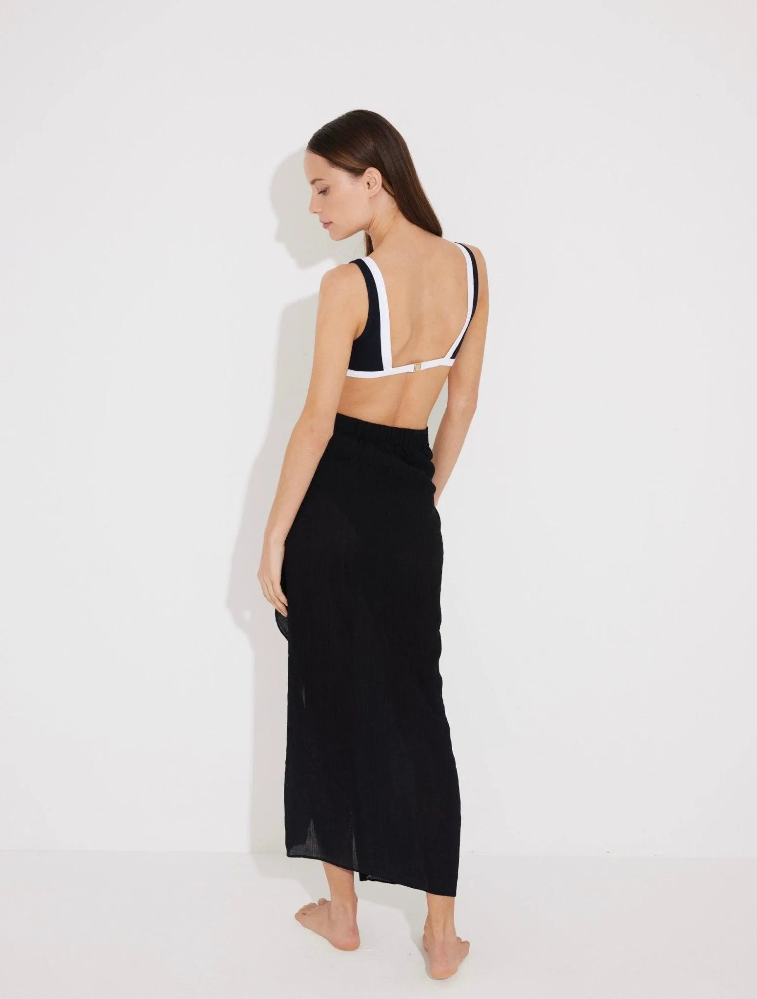 Pina Black/White Skirt