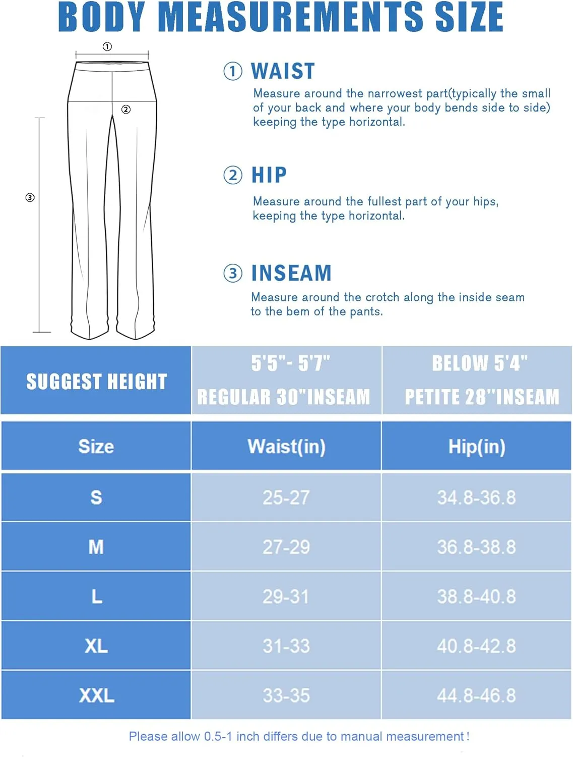 PINSPARK Flare Yoga Pants for Women Elastic High Waisted Bootleg Pants Comfy Sports Flare Leggings with Pocket