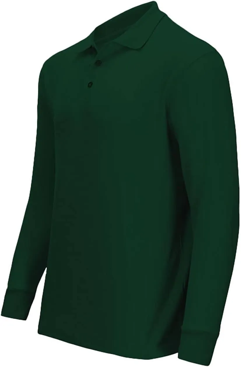 Premium Wear Boys Uniform Long Sleeve Polo Shirt