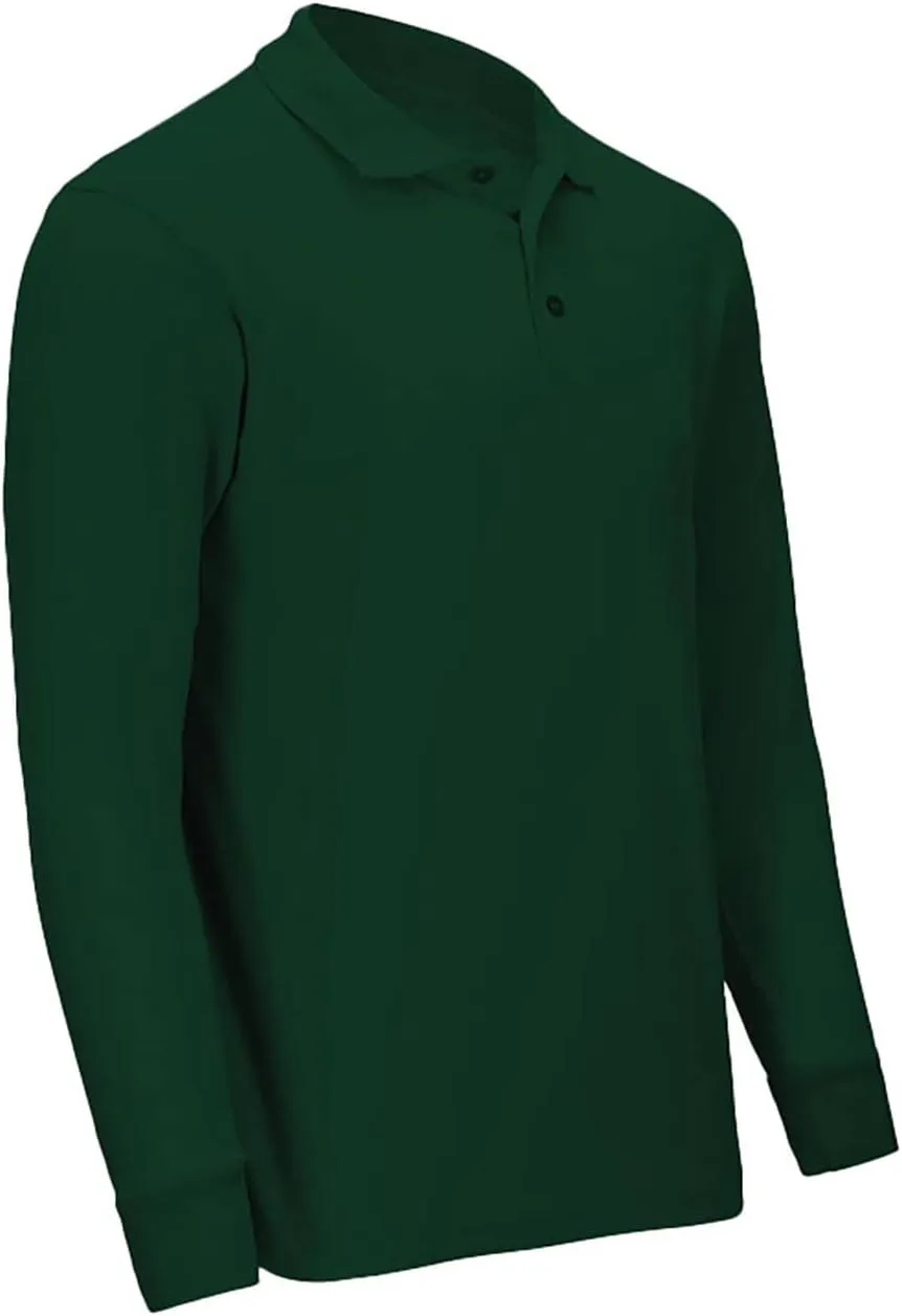 Premium Wear Boys Uniform Long Sleeve Polo Shirt