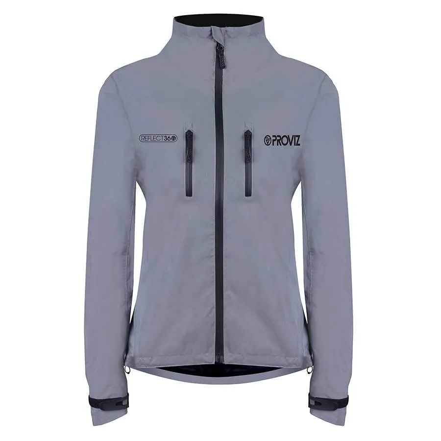 Proviz Reflect 360 Women's Cycling Jacket Highly Reflective, Waterproof with Adjustable Fit