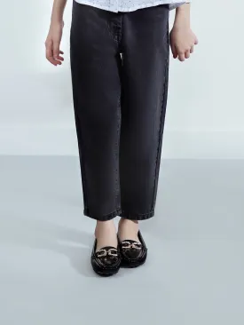 "DIMAIA" High-Quality Mom Fit Denim Pant