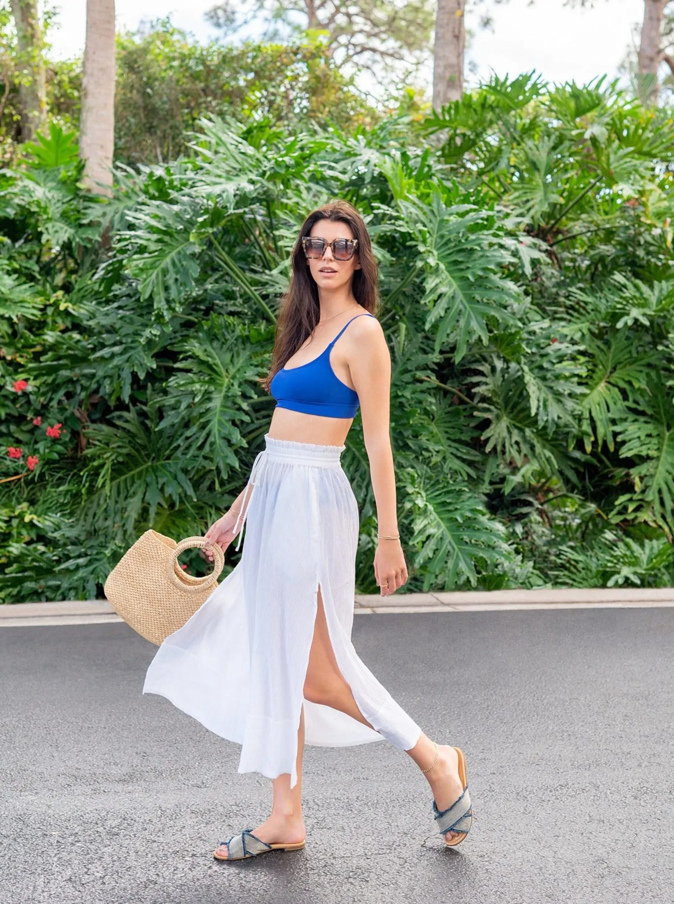 Rachel Skirt Fresh White