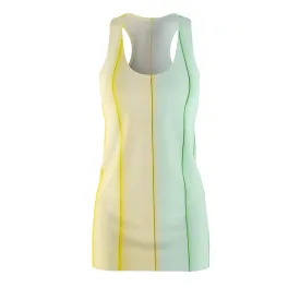 Rainbow - Inovax Women's Cut & Sew Racerback Dress