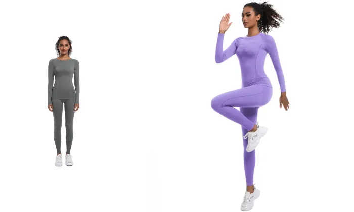 Seamless Knitted Riding Suit