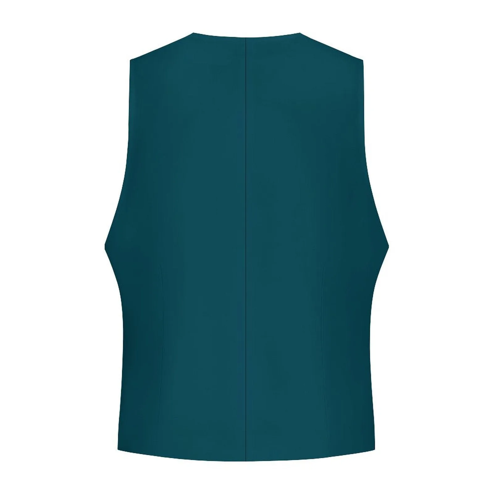 Sixty Eight 93 Logo White Dark Teal Men's Sleeveless Suit Vest