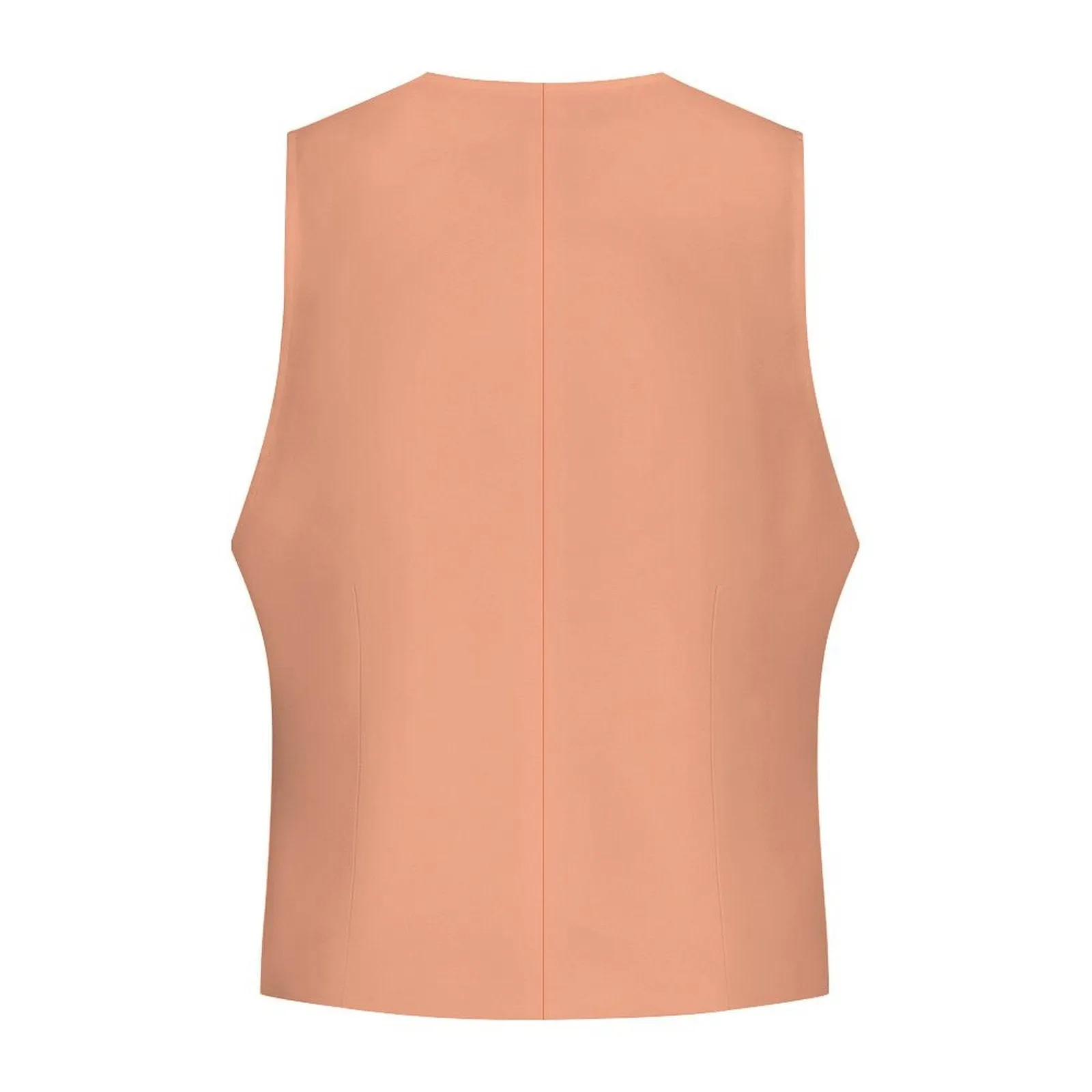 Sixty Eight 93 Logo White Peach Men's Sleeveless Suit Vest