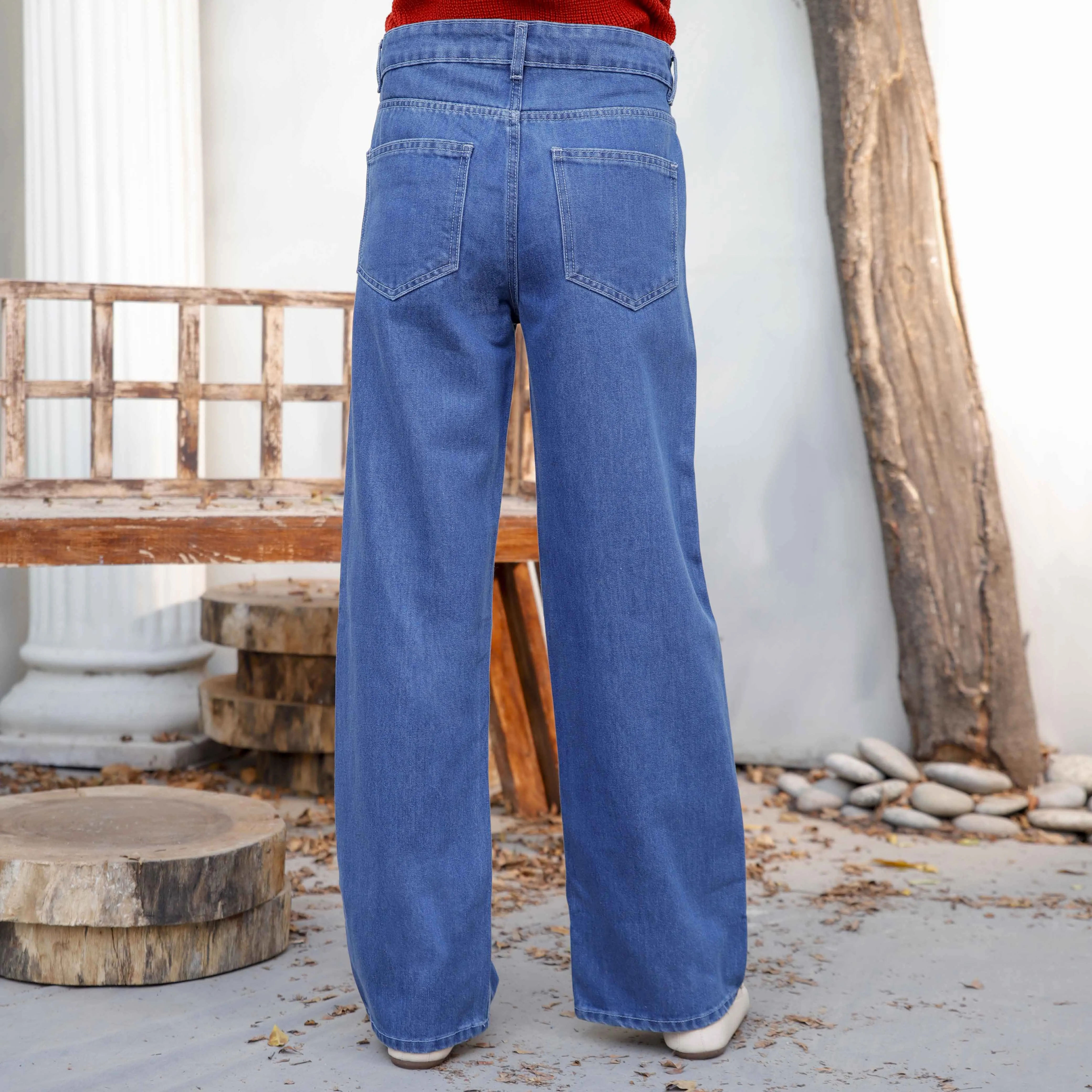 Sky Blue Denim pant PS4595