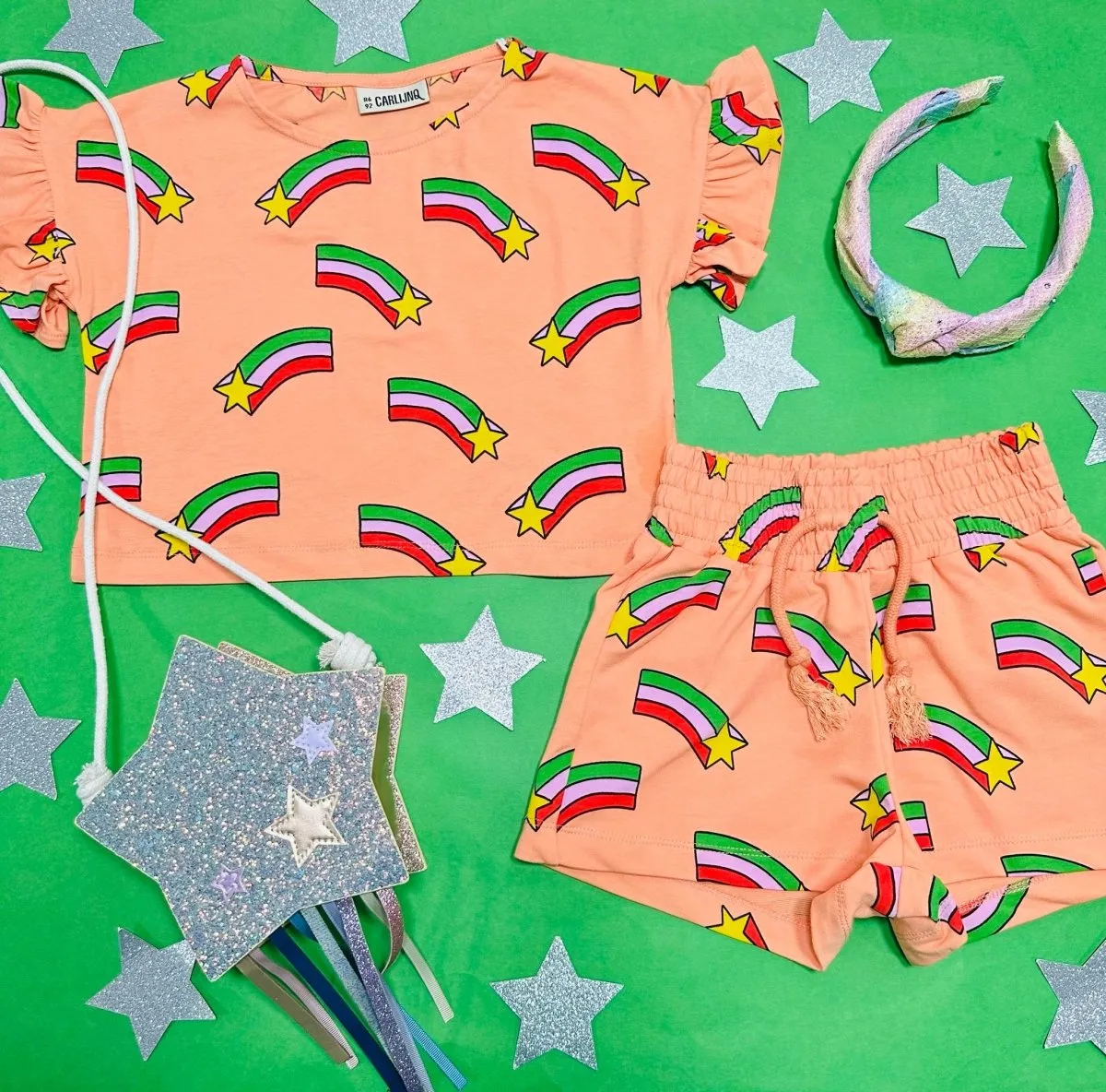 STAR SWEAT SHORTS