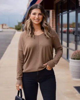 Toffee Dreams Cozy Sweater