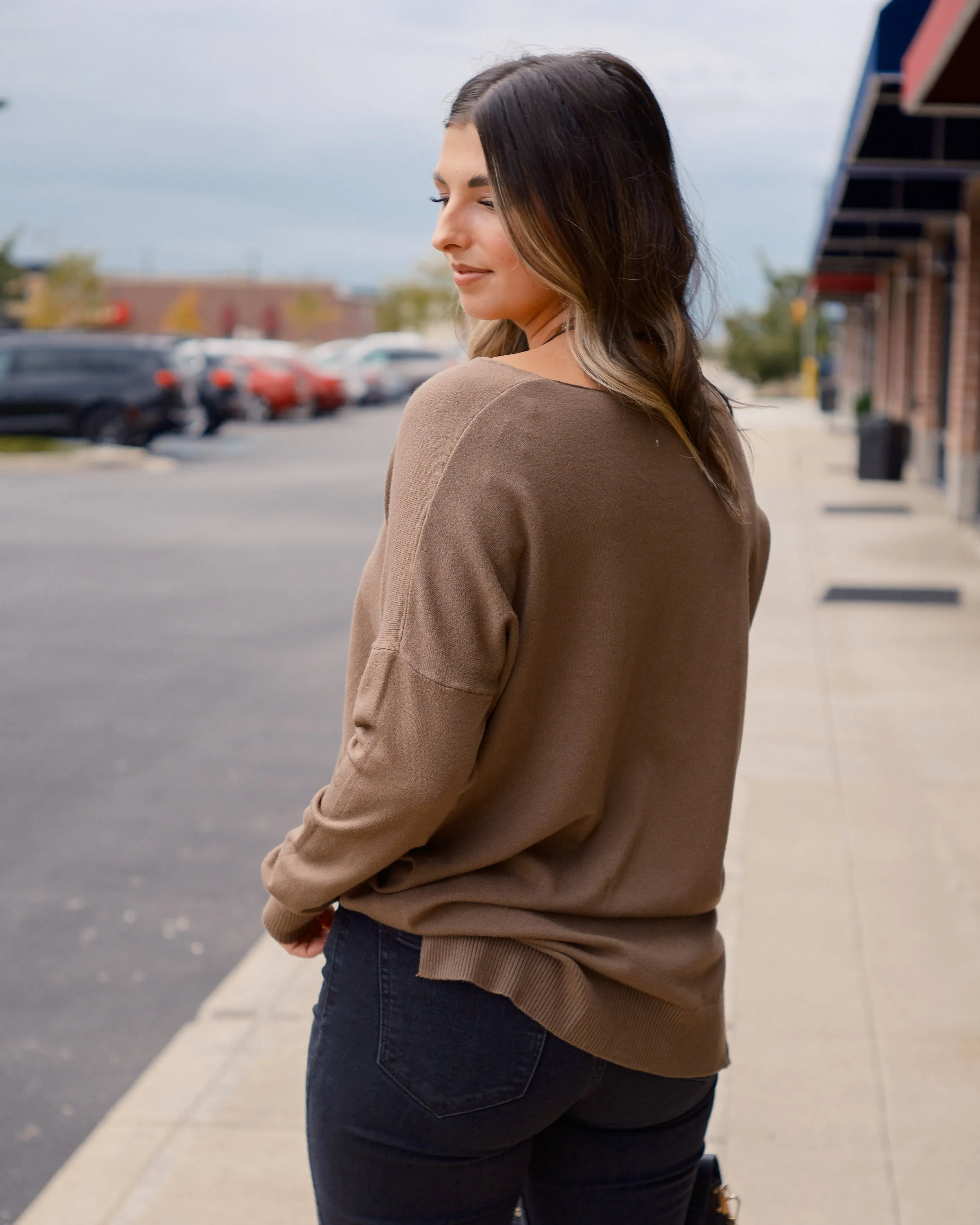 Toffee Dreams Cozy Sweater
