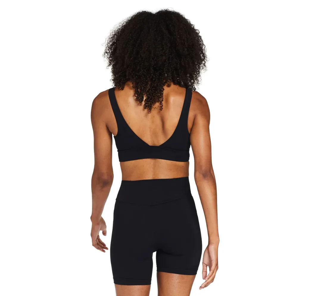 Vitamin A Swimwear 'Nova' Bike Short in Black BioSculpt