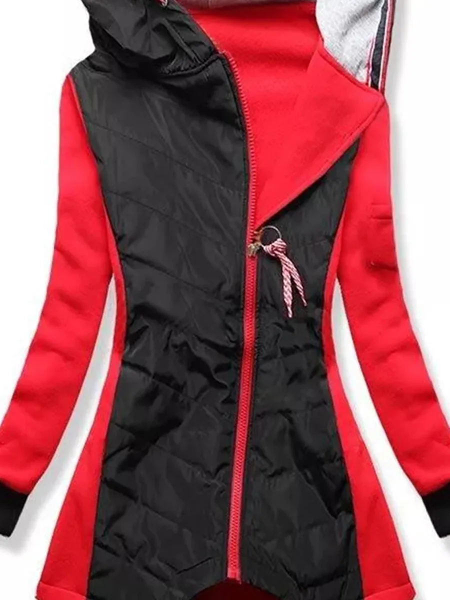Winter Warm Hooded Zipper Jacket