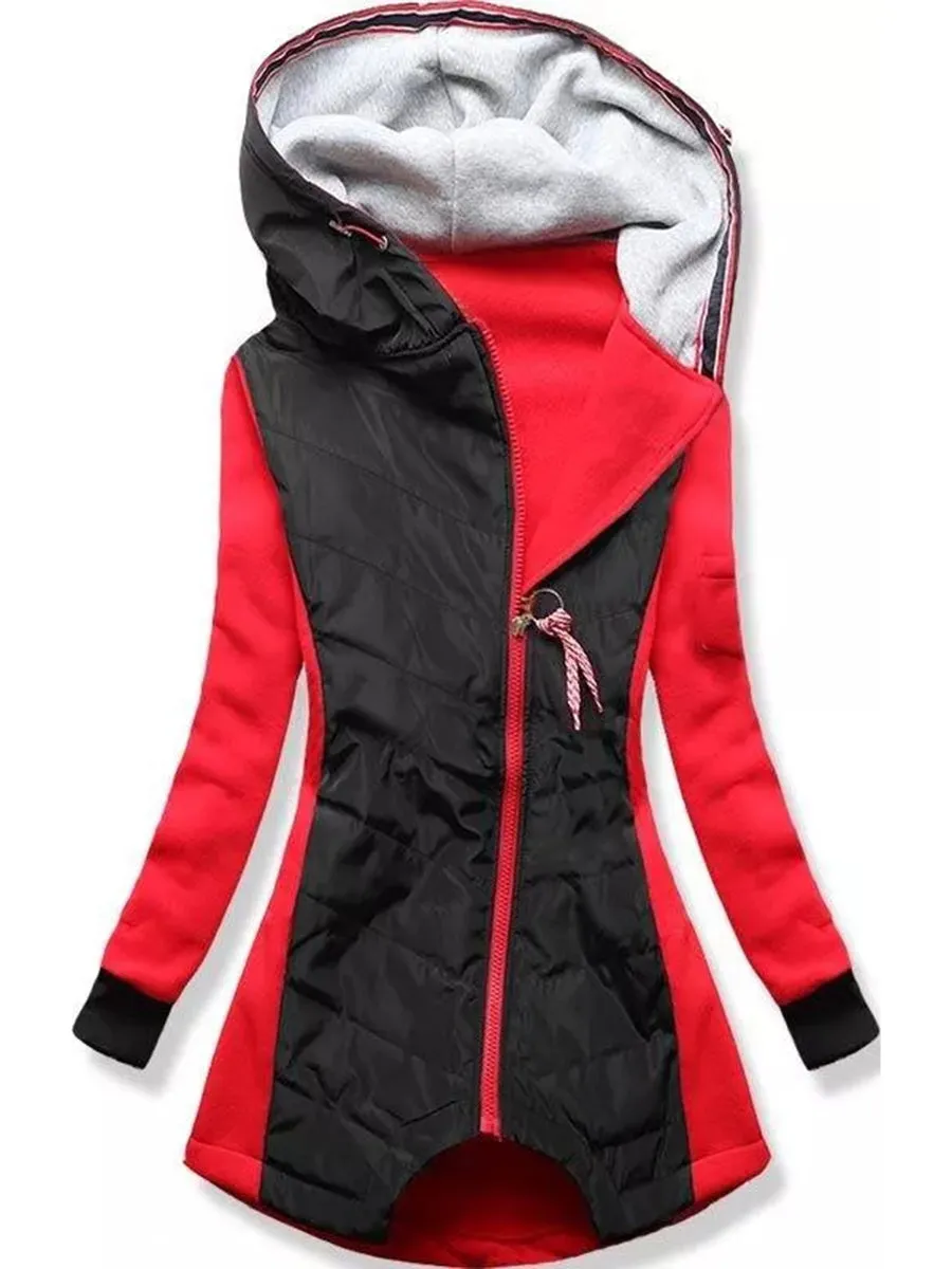 Winter Warm Hooded Zipper Jacket